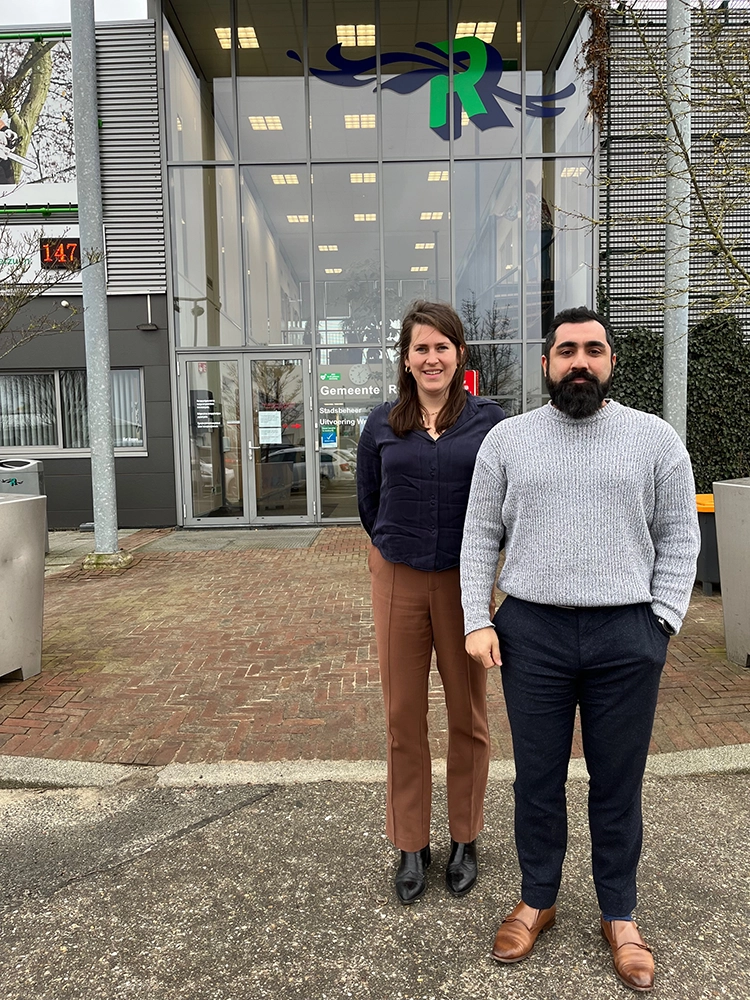 Inge van der Weg en Omar Malwan Pontifexx