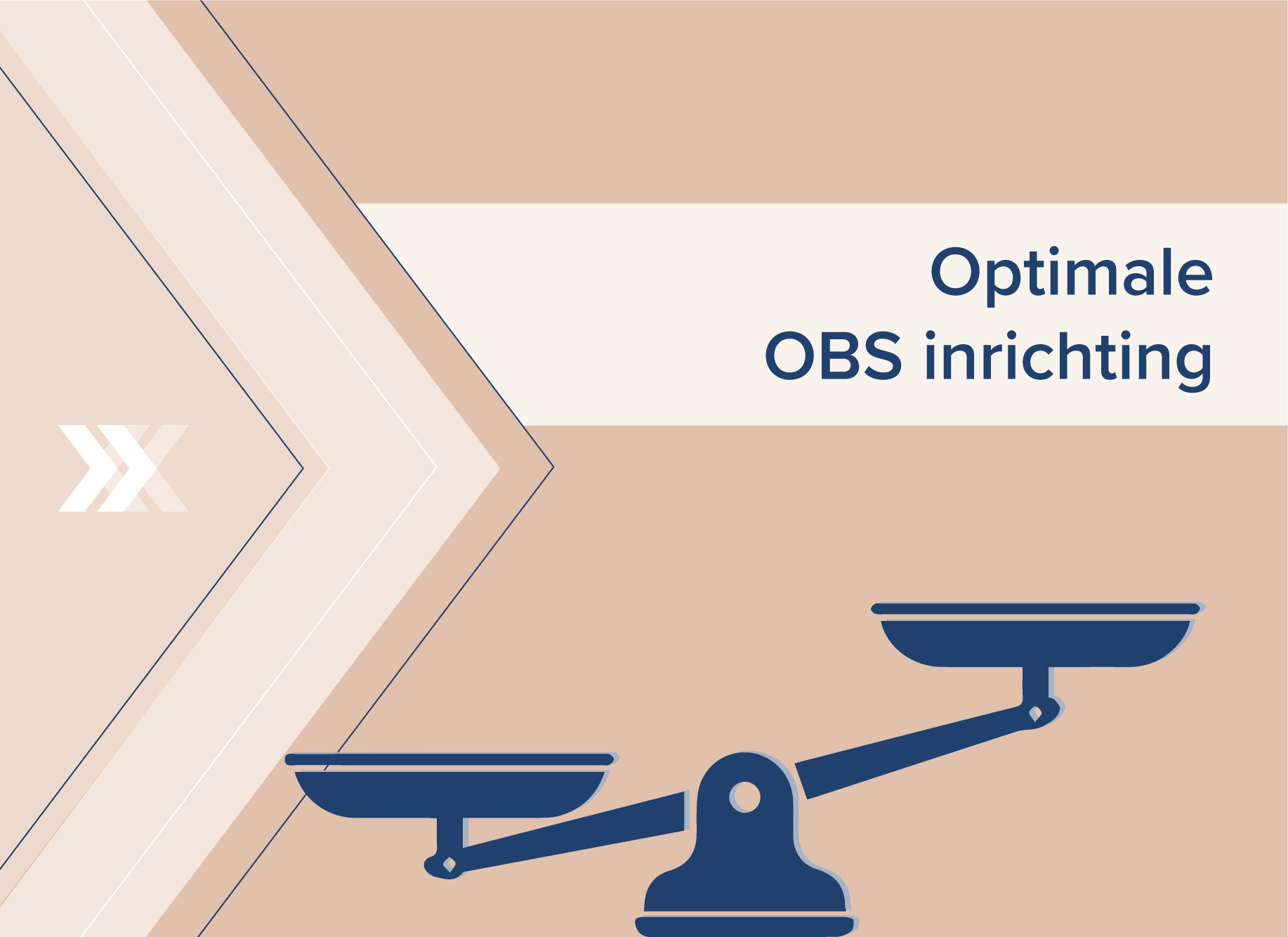 Optimale OBS inrichting