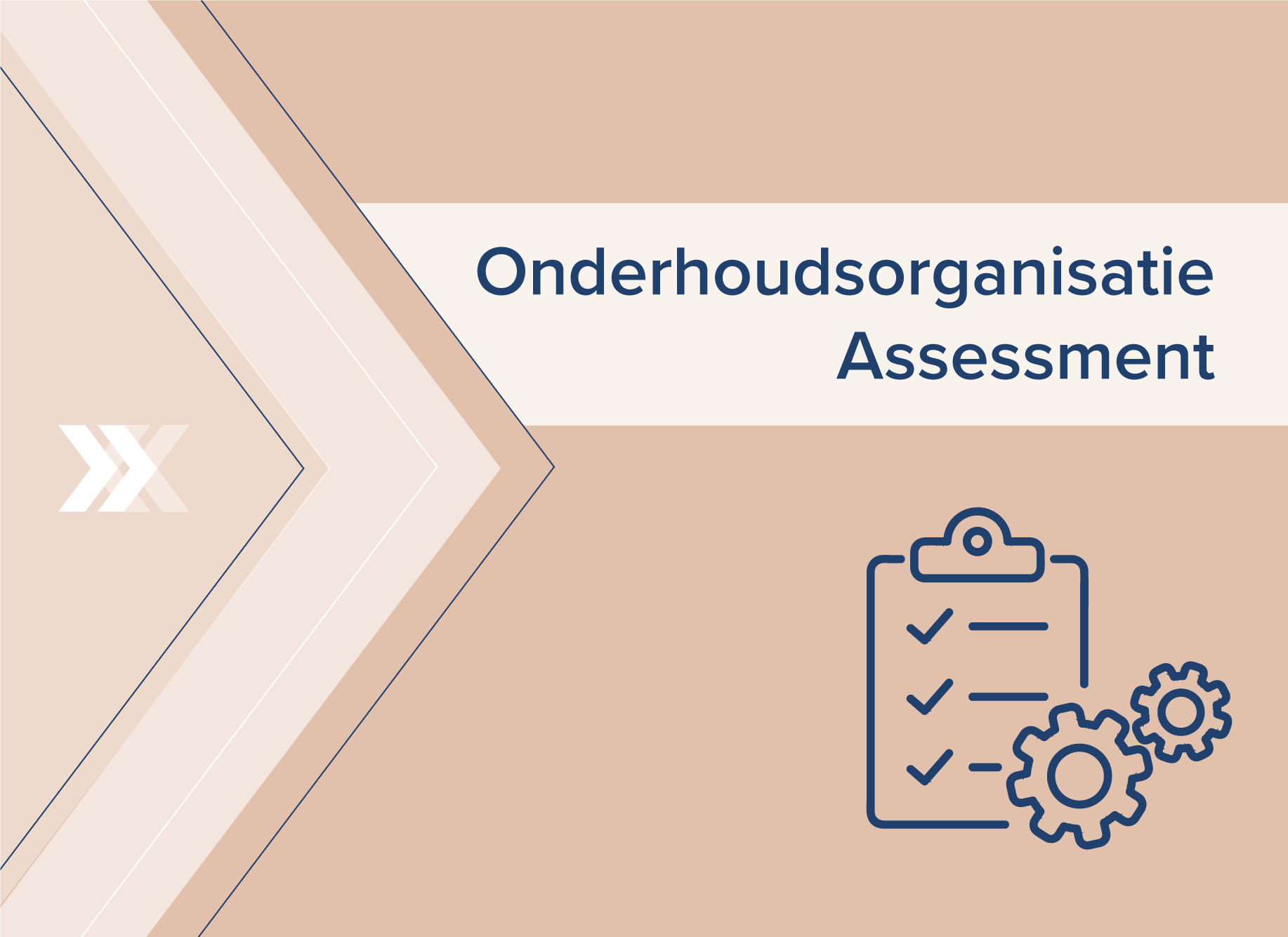 onderhoudsorganisatie assessment